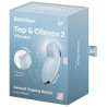 Satisfyer Stimulateur de Clitoris Tap & Climax 2 Bleu Clair